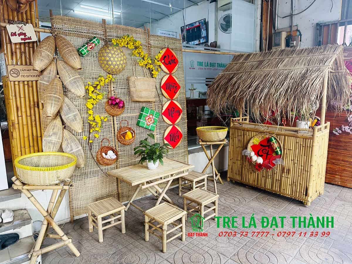 Nhà Lá Trang Trí Tết